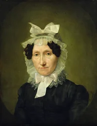 Portræt af Catharina Maria Oldach (1782-1858) (se 149501 for par)
